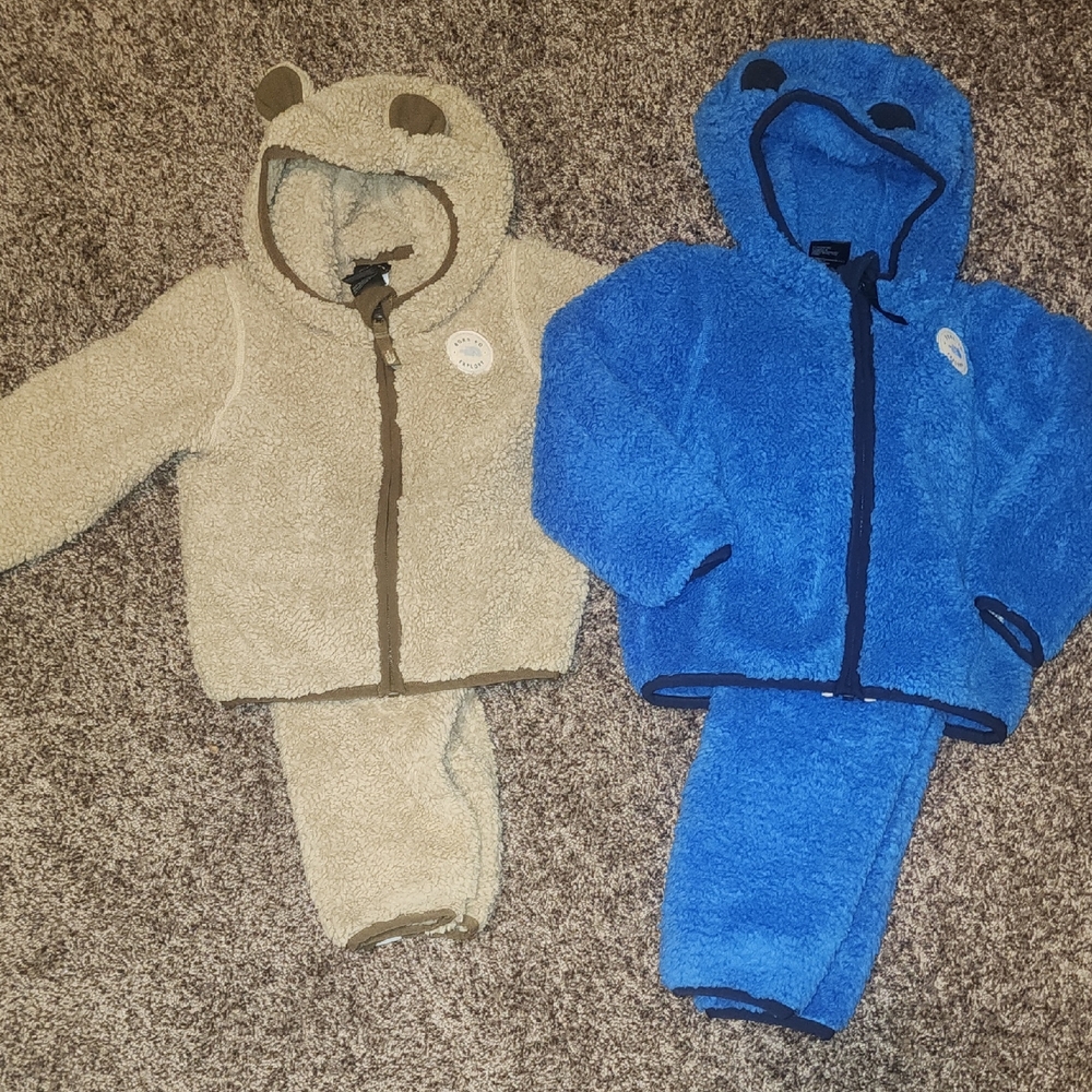 Cozy Bear Fleece Baby Outfits